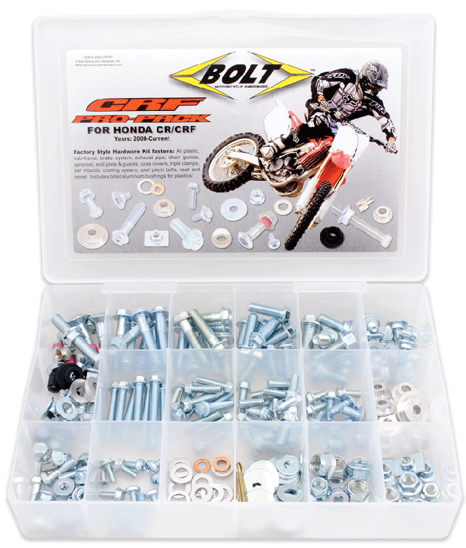 Bolt Kits > BOLT ProPack Honda CRF250/450 0424 Van Dijck